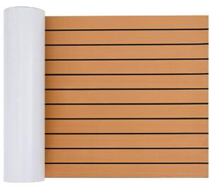 Loďová podložka Pruhovaný Hnědá a černá 240 x 60 cm EVA