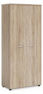 Vysoká šatní skříň Praktik 80 x 40 x 182,1 cm, dub sonoma