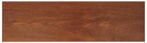 Parapet okna Hnědé dřevo 160 x 45 x 4,5 cm PVC