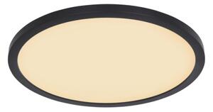 Globo 41562-24B LED stropní svítidlo Sapana 1x18W | 2300lm | 3000K | IP44 - switchdimmer, paměťová funkce, černá, opál