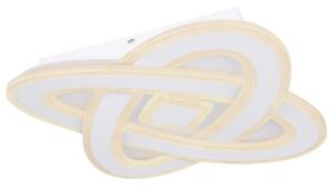 Globo 48287-36 LED stropní svítidlo Lario 1x36W | 1950lm | 3000-6000K - dálkové ovládání, stmívatelné, noční režim, paměťová funkce, bílá, opál