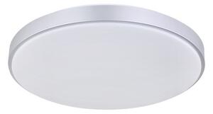Globo 41586-24 LED stropní svítidlo Sonny 1x24W | 1800lm | 2700-6500K - dálkové ovládání, stmívatelné, noční režim, paměťová funkce, bílá, stříbrná, opál