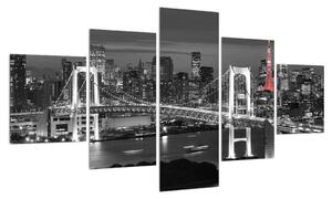 Obraz Brooklynského mostu (125x70 cm)