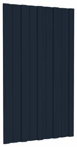 Střešní panel 12 pcs Antracitová 80 x 45 cm Pozinkovaná ocel