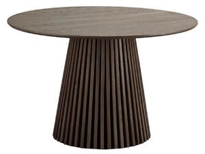 Nordic Living Hnědý dubový jídelní stůl Osaka 120 cm