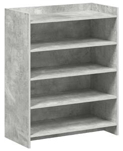 Skříň na obuv Betonově šedá 73,5 x 36 x 92 cm Kompozitní dřevo
