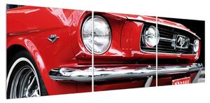 Detailní obraz auta (150x50 cm)