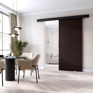 Posuvné dveře do interiéru BARRET 11 - 96 cm, wenge / černé