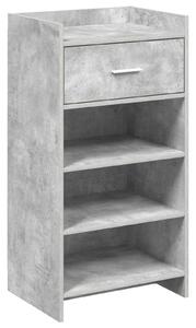 Skříň na obuv Betonově šedá 48 x 36 x 92 cm Kompozitní dřevo