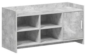 Skříň na obuv Betonově šedá 100 x 39,5 x 51 cm Kompozitní dřevo