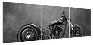 Obraz motorky (150x50 cm)