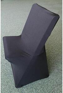 Elastický potah pro skládací židli barva Černá