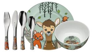 WMF - Sada dětského nádobí a příborů FOREST FRIENDS 6ks