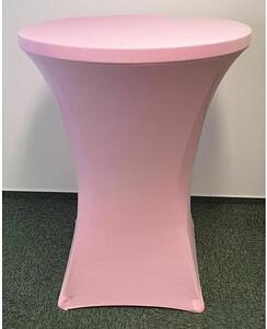 Elastický potah pro barový stůl ⌀80cm - VÍCE BAREV barva Růžová