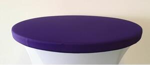 Elastický poklop pro barový stůl ⌀80cm - VÍCE BAREV barva Fialová