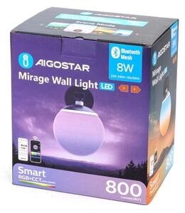 Aigostar - LED RGBW Stmívatelné nástěnné svítidlo MESH Smart LED/8W/230V + DO