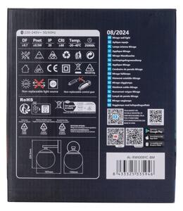 Aigostar - LED RGBW Stmívatelné nástěnné svítidlo MESH Smart LED/8W/230V + DO
