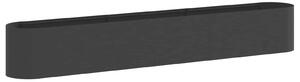 Vyvýšený zahradní záhon Černá 280 x 40 x 40 cm