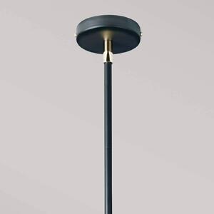 Stolní lampa Costero, kouřově šedá/černá, 43 cm