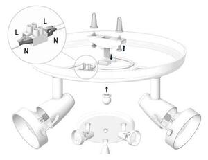 DĚTSKÉ STROPNÍ SVÍTIDLO, 40/16 cm - Online Only svítidla, Online Only