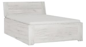 KONDELA Postel typ 90, bílá craft, 90x200, ANGEL