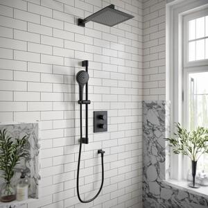 Sada vanová baterie Villeroy & Boch Universal Taps & Fittings TVD000653000K5, hlavová sprcha Villeroy & Boch Universal Showers TVC000002000K5, TVS1090