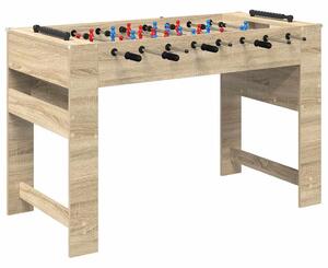 Stolní fotbálek Sonoma dub 125 x 60,5 x 80 cm kompozitní dřevo
