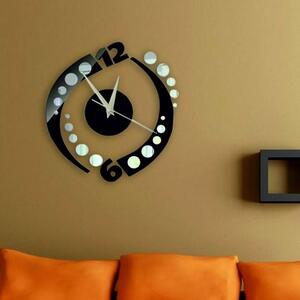 Nalepovací hodiny na stěnu kulička barva černá AAHOJAL