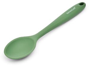 Silikonová vařečka KitchenCraft 27 cm je šetrná k nepřilnavému nádobí, ideální pro míchání i nabírání a vhodná pro každodenní vaření. KCSILSPOONGR