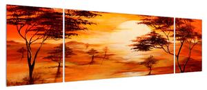 Obraz africké savany (170x50 cm)