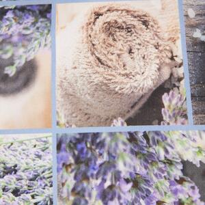 Tegatex Bavlněná látka s digitálním tiskem - patchwork s květy