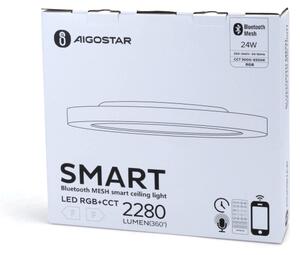 Aigostar - LED RGBW Stmívatelné stropní svítidlo LED/24W/230V 3000-6500K bílá+DO