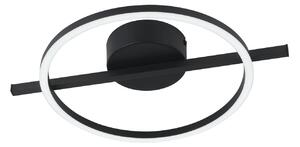 EGLO Stropní/nástěnné LED svítidlo Amandolo š. 30cm, 2700-6500K Barva: Černá