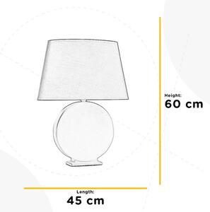 STOLNÍ LAMPA, E27, 45/20/60 cm - Online Only svítidla, Online Only