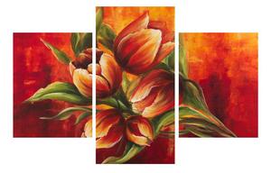 Obraz květů tulipánů (90x60 cm)