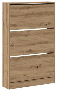 Skříň na obuv 80 x 21 x 125,5 cm Kompozitní dřevo