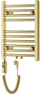 Mexen Ares, elektrické topné těleso 500 x 400 mm, 300 W, zlatá lesklá, W102-0500-400-2300-50