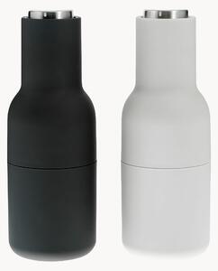 Sada mlýnků na'sůl a pepř s víčky z nerezové oceli Bottle Grinder, 2 díly