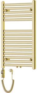 Mexen Hades, elektrické topné těleso 800 x 500 mm, 300 W, zlatá lesklá, W104-0800-500-2300-50
