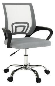 Tempo Kondela Kancelářská židle, šedá/černá, DEX 4 NEW