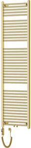 Mexen Mars, elektrické topné těleso 1800 x 500 mm, 600 W, zlatá lesklá, W110-1800-500-2600-50