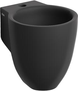 Clou Flush umyvadlo 31.5x27 cm kulatý klasický černá matný CL/03.12060