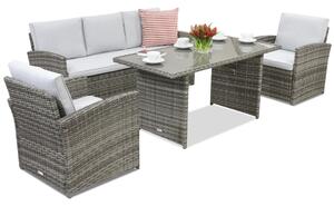 Zahradní nábytek Monaco Apetito 5 Garden Point šedý