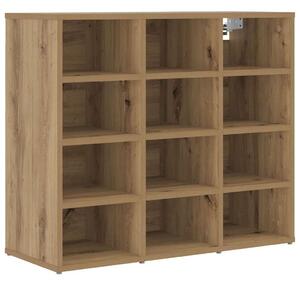 Skříň na obuv 77,5 x 30 x 67 cm Kompozitní dřevo Artisanový dub