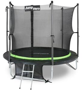 Zahradní trampolína s vnitřní skákací sítí 244cm Jump Hero 8FT