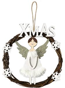 Tutumi Vánoční věnec ANGEL 16 cm