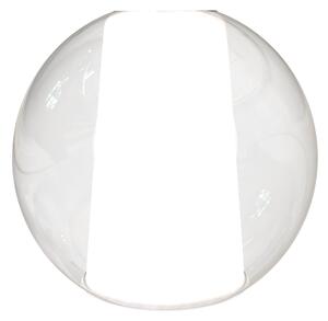 Sikrea Stolní lampa EMY, 1xE27, pr.20cm Barva skla: Jantarová, Barva montury: Černá