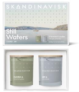 Skandinavisk Dárková sada svíček Still Waters - 2 ks SDK198