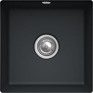 Villeroy & Boch Subway keramický dřez 44x44 cm černá 332501R7