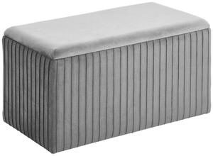 SEDACÍ BOX, dřevo, textil, 75/40/40 cm Xora - Taburety